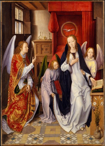 The Annunciation by Hans Memling